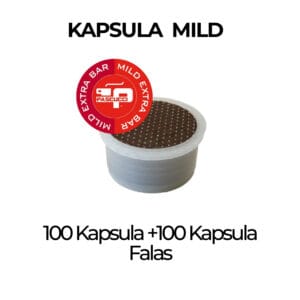 Kafe Mild Kapsula 100 copë + 100 copë Falas