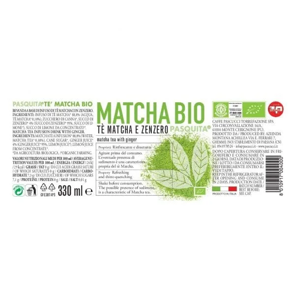 ORGANIC MATCHA TEA WITH GINGER - Image 2