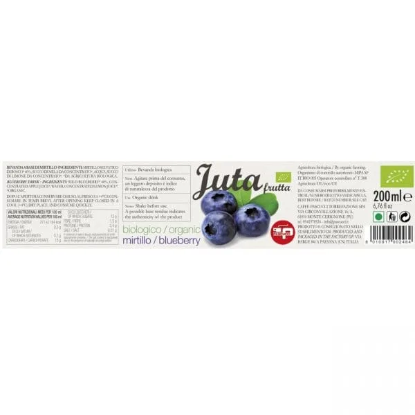 Lëng Boronice Bio Juta Fruta - Image 2