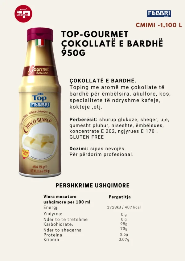 Gourmet Sauce Choco-Bianco - Image 2