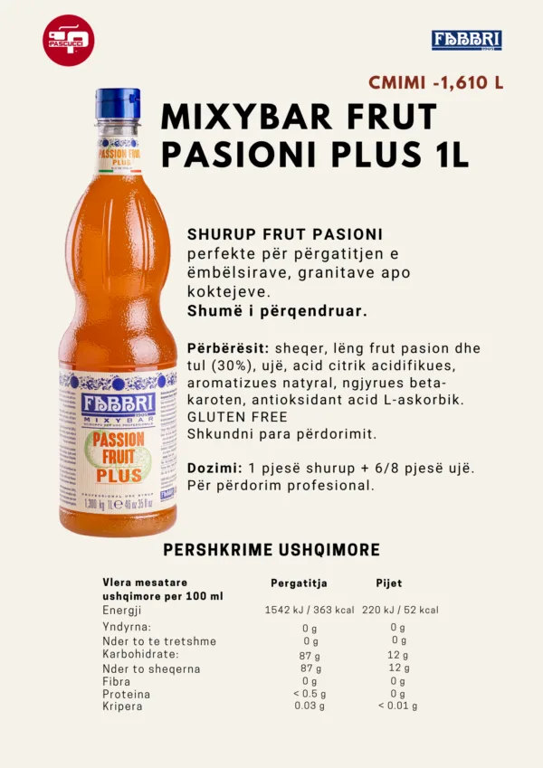 Shurup Frut Pasioni Plus - Image 2