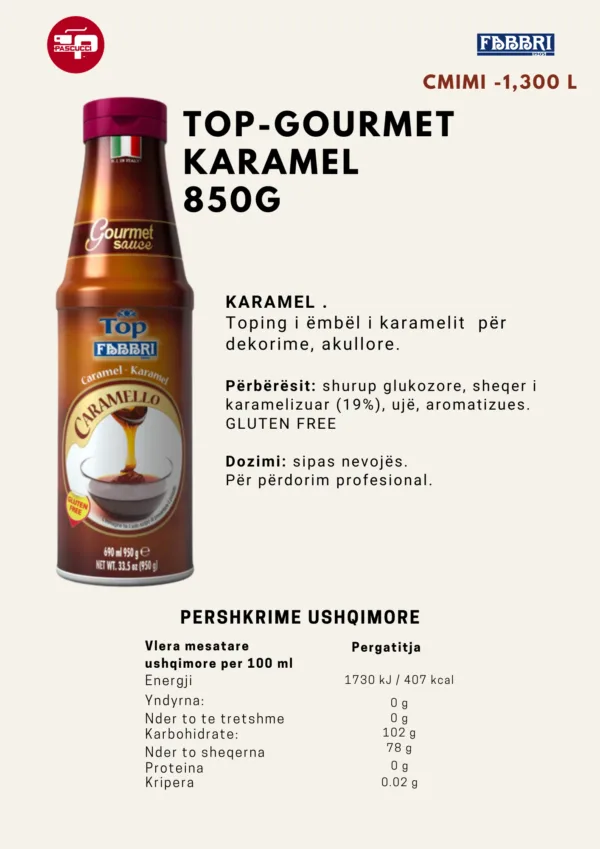 Gourmet Sauce Karamel - Image 2