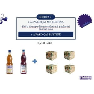 2 Fabbri Mixybar +4 Pako Caj Bustine