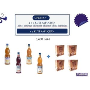 4 Fabbri Mixybar + 4 Kapucino Classic