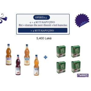 4 Fabbri Mixybar + 4 Kapucino Irish