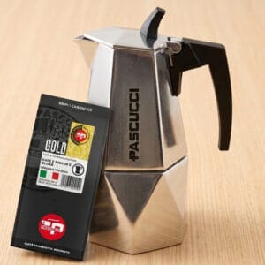 1 Moka Lowas 3 TZ Alluminio + 1 Caffe'Moka 250 g