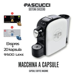 MACCHINA CAPSULE SVIZZERO + 20 Kapsula
